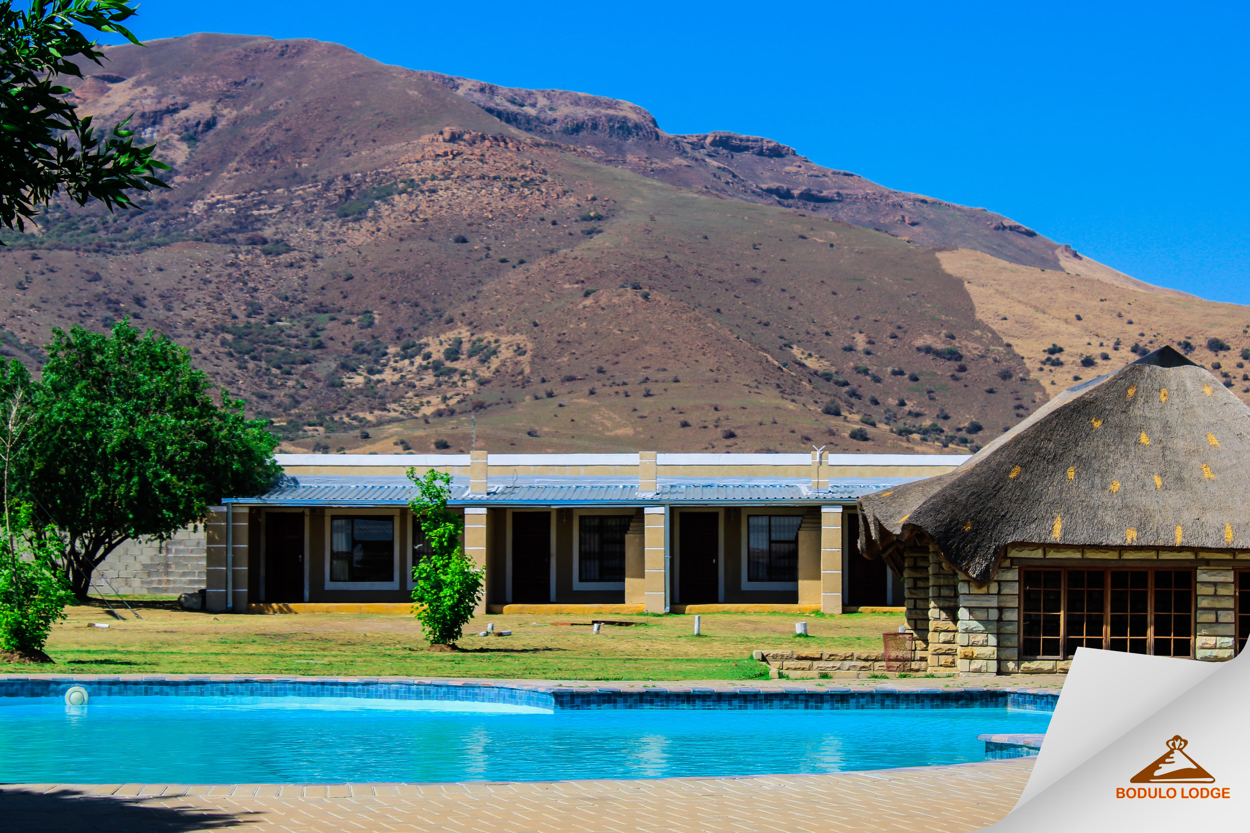 Swimming pool at Bodulo Lodge Thaba Nchu